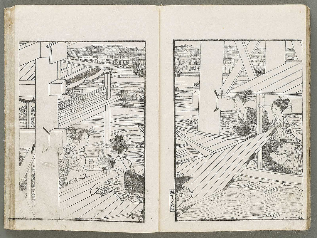 Miyako fuzoku kesho den (Ge) by Hayami Shungyosai / BJ331-492