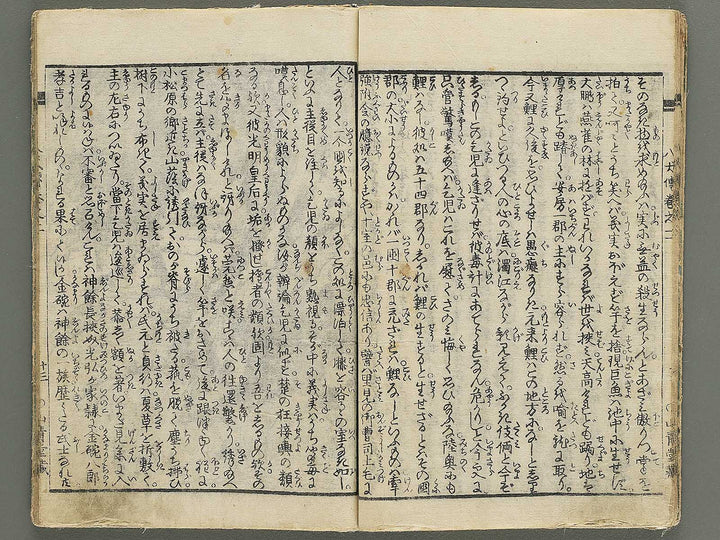 Nanso satomi hakkenden Volume 2 by Yanagawa Shigenobu / BJ347-158