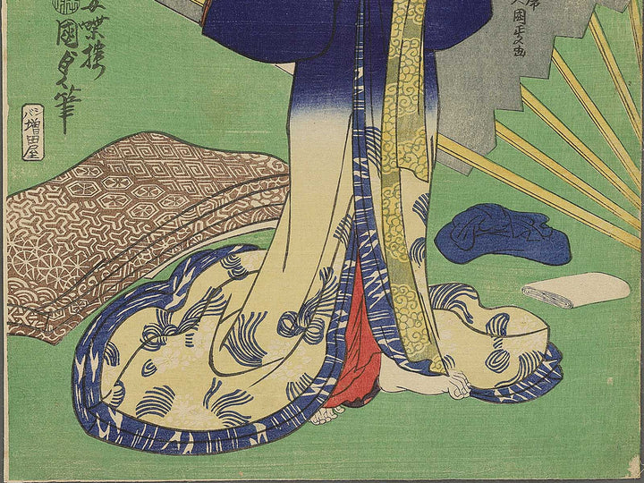 Imayo hokku gei kurabe by Utagawa Kunisada(Toyokuni III) / BJ344-827