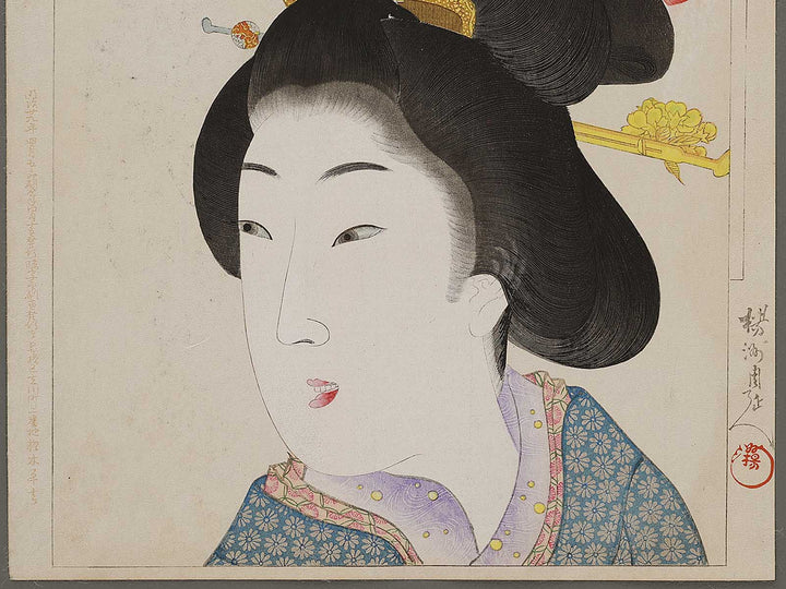 Meiji  from the series Jidai kagami by Yoshu Chikanobu / BJ331-520