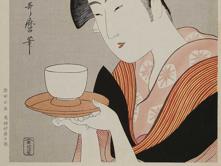 Saishutsu from the series Komei bijutsu rokkasen by Kitagawa Utamaro / BJ320-775