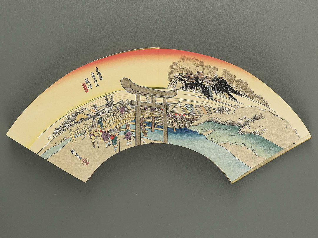 Tokaido gojusan tsugi (Jo) by Utagawa Hiroshige / BJ349-111