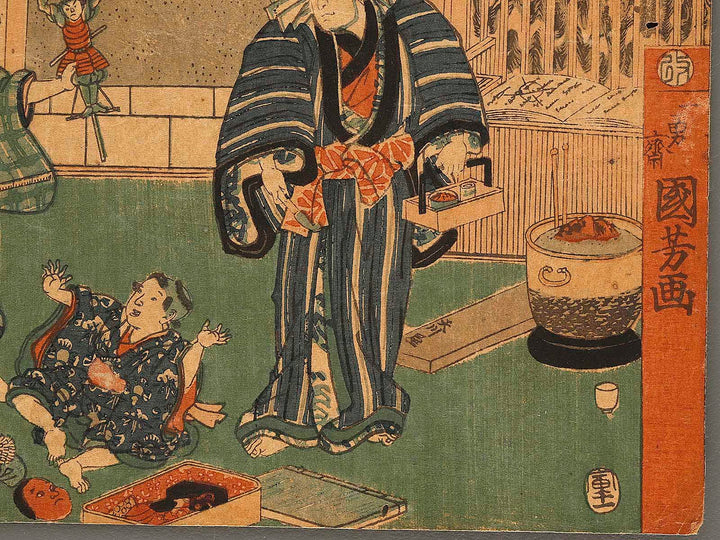 Judanme from the series Kana tehon chushingura by Utagawa Kuniyoshi / BJ309-071