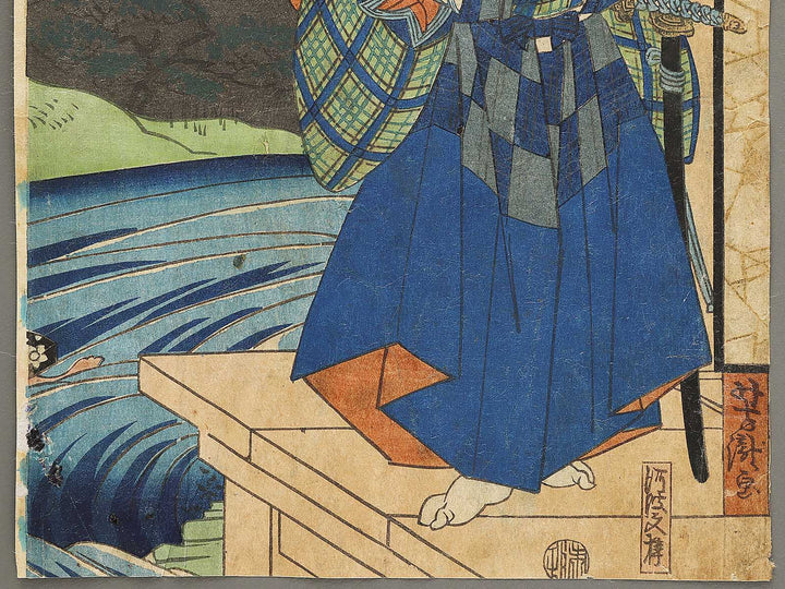 Chuko homare no futamichi by Utagawa Yoshitaki / BJ335-027