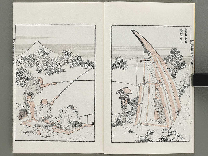 Hokusai fugaku hyakkei Volume 3 by Katsushika Hokusai / BJ331-877
