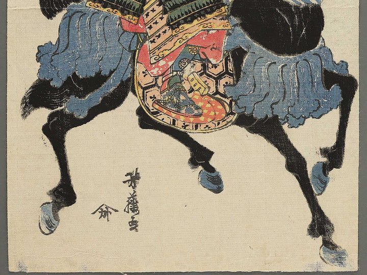 Kumagai Jiro Naozane by Utagawa Yoshifuji / BJ351-995