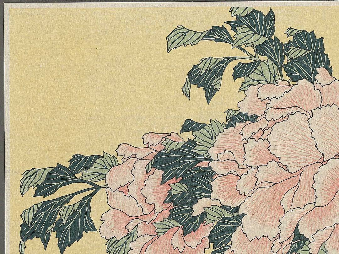 Botan ni cho by Katsushika Hokusai, (Large print size) / BJ343-777