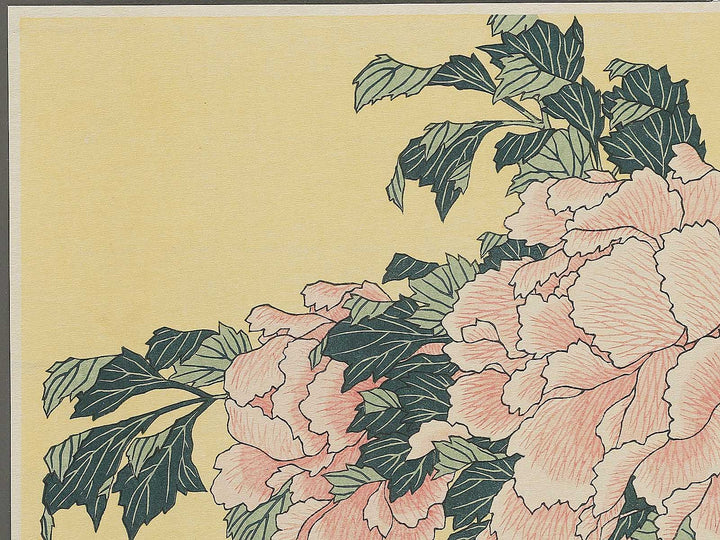 Botan ni cho by Katsushika Hokusai, (Large print size) / BJ343-777