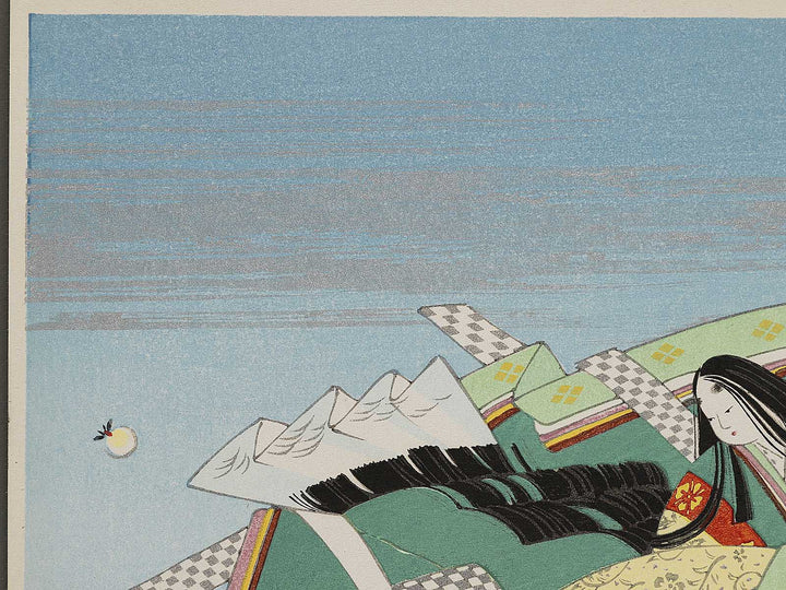 HOTARU(The Fireflies) from the series The Tale of Genji by Ebina Masao, (Medium print size) / BJ329-231