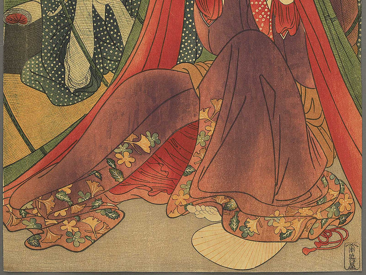 Kaya bijin by Kitagawa Utamaro, (Large print size) / BJ349-244
