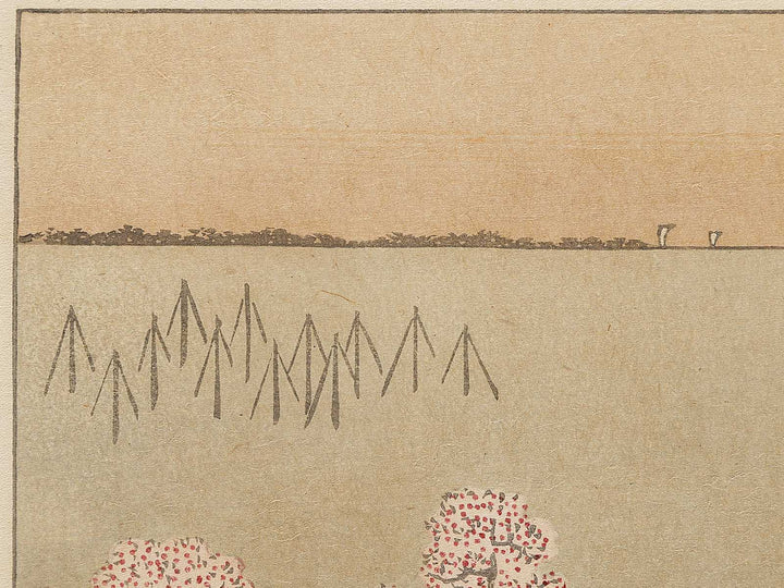 Gotenyama no hana zakari sononi from the series Ehon edo miyage by Utagawa Hiroshige, (Large print size) / BJ332-297