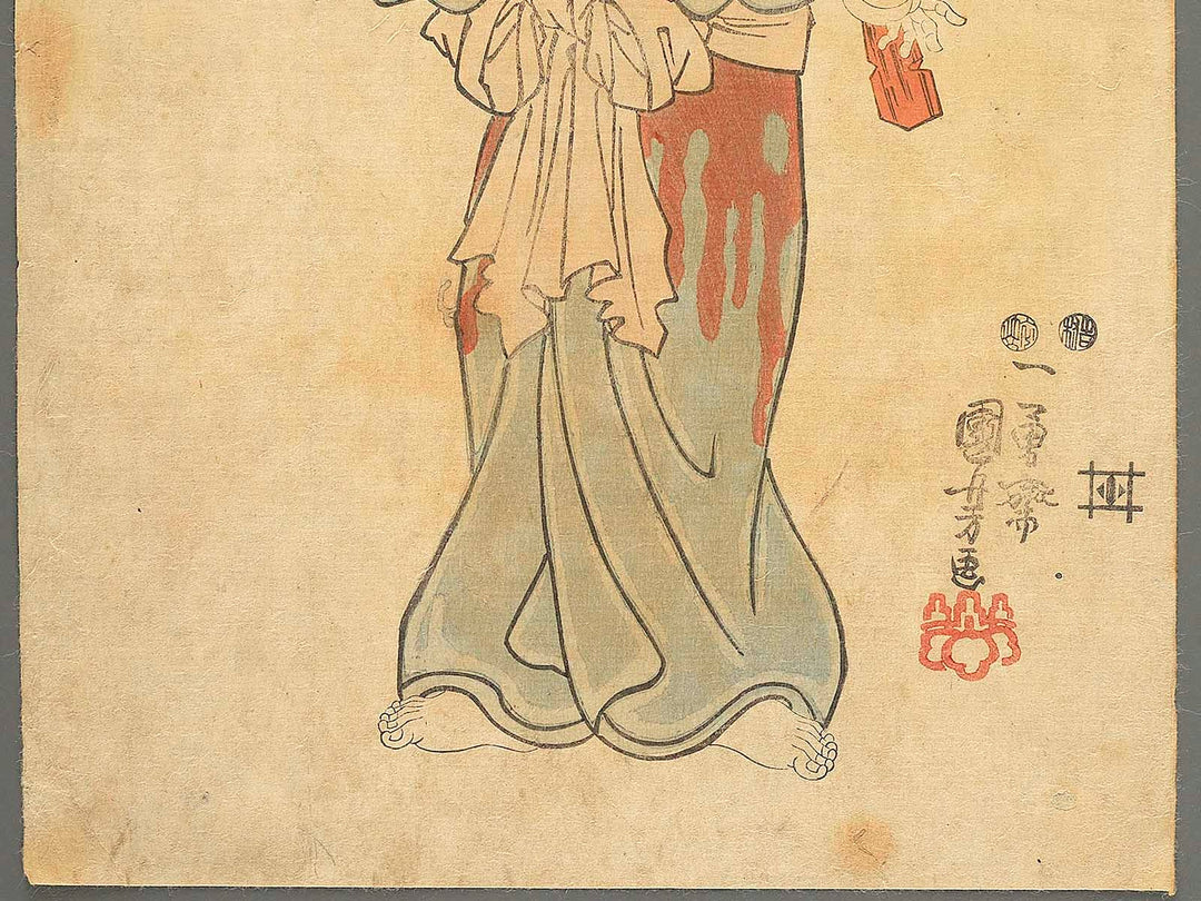 Suzugamori no ba Sasano Gonza by Utagawa Kuniyoshi / BJ351-778