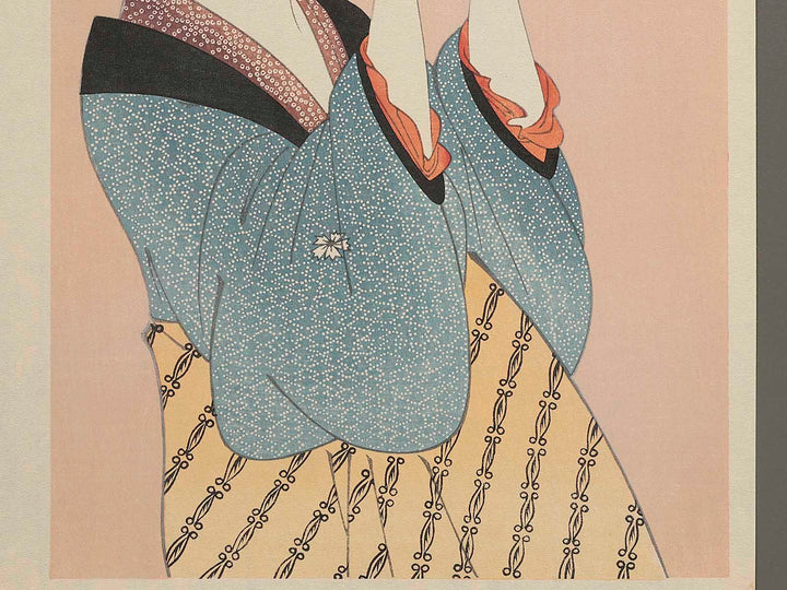 Woman Reading from the series Ten Classes of Women’s Physiognomy by Kitagawa Utamaro, (Medium print size) / BJ282-051