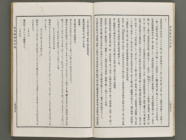 Kojitsu sosho Shozoku shusei 5mo maki / BJ321-279