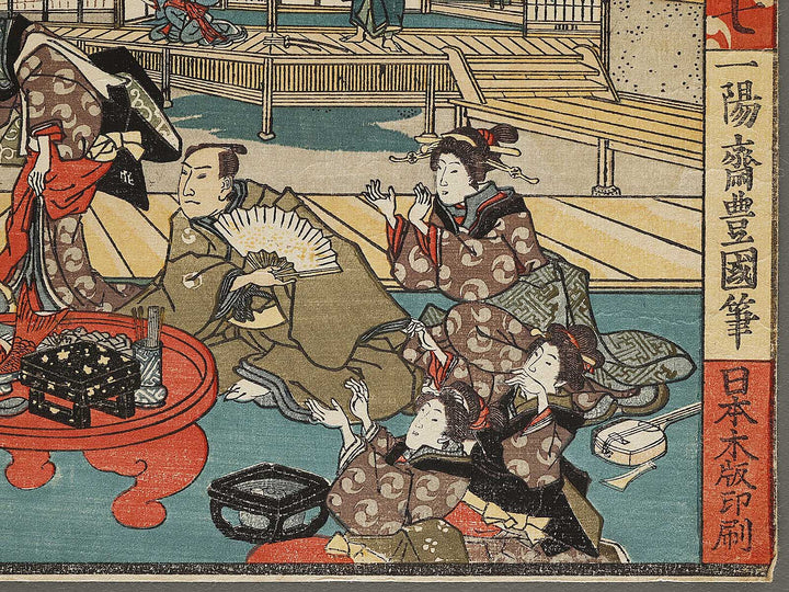 Dai 7 from the series Chuyu gishin roku by Utagawa Kunisada(Toyokuni III) / BJ308-791