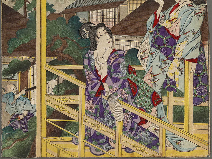 Okubo Hikozaemon from the series Azumae chuya kurabe by Yoshu Chikanobu / BJ341-033