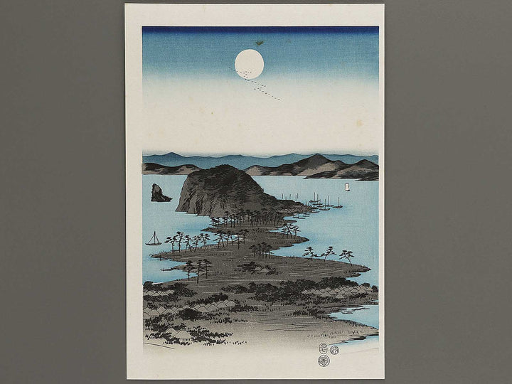 Buyo kanazawa hassho yakei by Utagawa Hiroshige, (Large print size) / BJ341-628