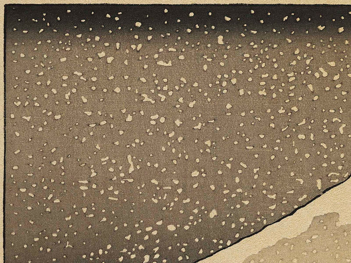 Shinsetsu no fuji from the series One Hundred Views of Mount Fuji by Katsushika Hokusai, (Medium print size) / BJ325-010