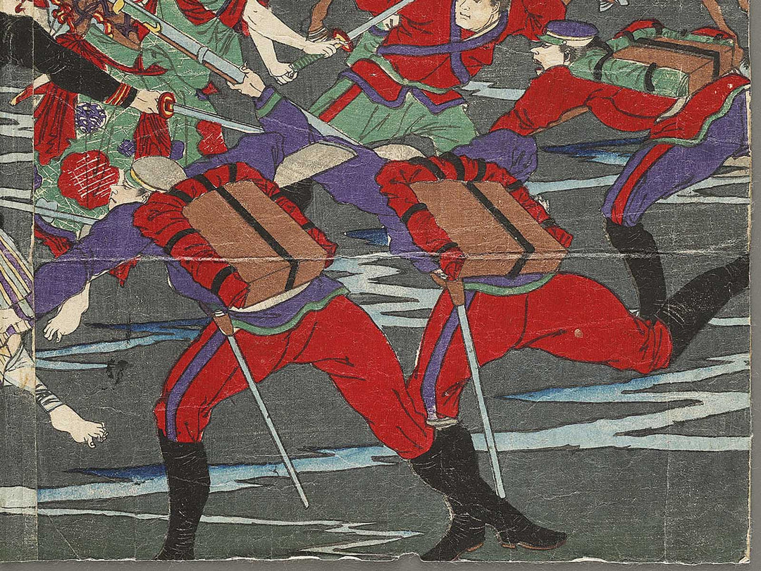 Description of events in Kagoshima by Yoshu Chikanobu / BJ340-151