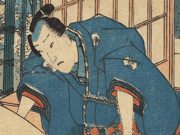 Hahakigi from the series Imagenji nishikie awase by Utagawa Kunisada(Toyokuni III) / BJ301-441