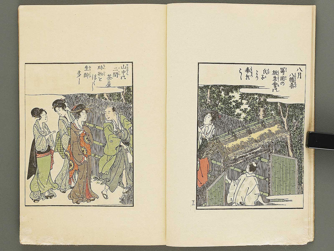 Ehon azuma warawa (Ge) by Utagawa Toyohiro / BJ332-794