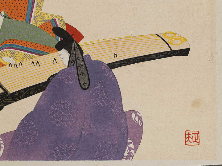 AKASHI from the series The Tale of Genji by Ebina Masao, (Medium print size) / BJ329-154