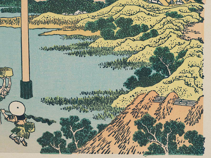 The Coast of Nobuto from the series Thirty-six Views of Mount Fuji by Katsushika Hokusai, (Medium print size) / BJ277-858