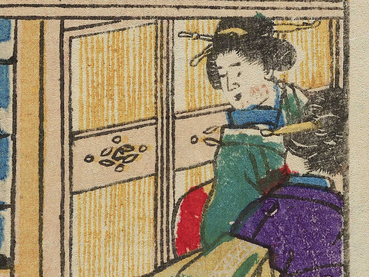 Asakusa bashi from the series Tokyo fuka jiman kurabe by Utagawa Kuniteru II / BJ350-266