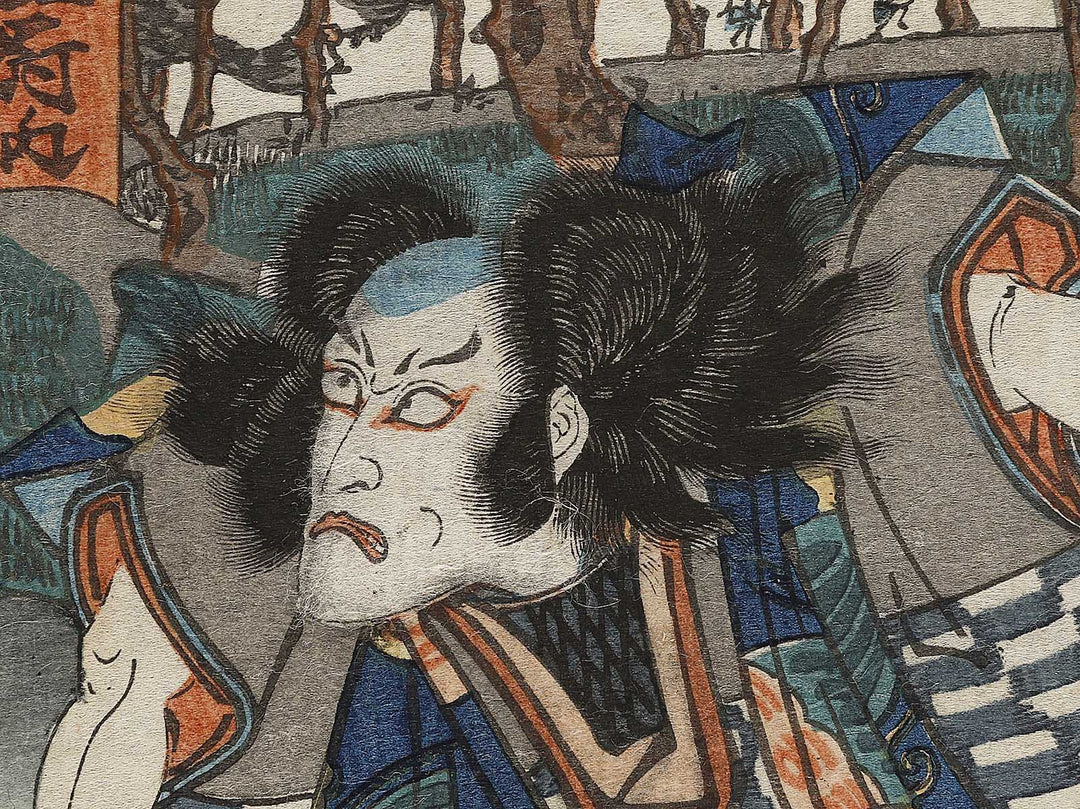 Yoshiwara Hakuen from the series Mitate yakusya gojusan tai no uchi by Utagawa Kunisada(Toyokuni III) / BJ339-766