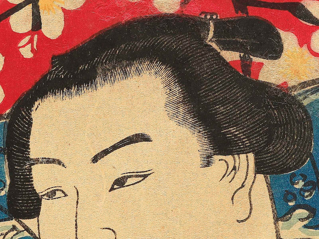 Umegatani Totaro from the series Parody of the Romance of the Three Kingdoms by Utagawa Kuniaki / BJ345-919