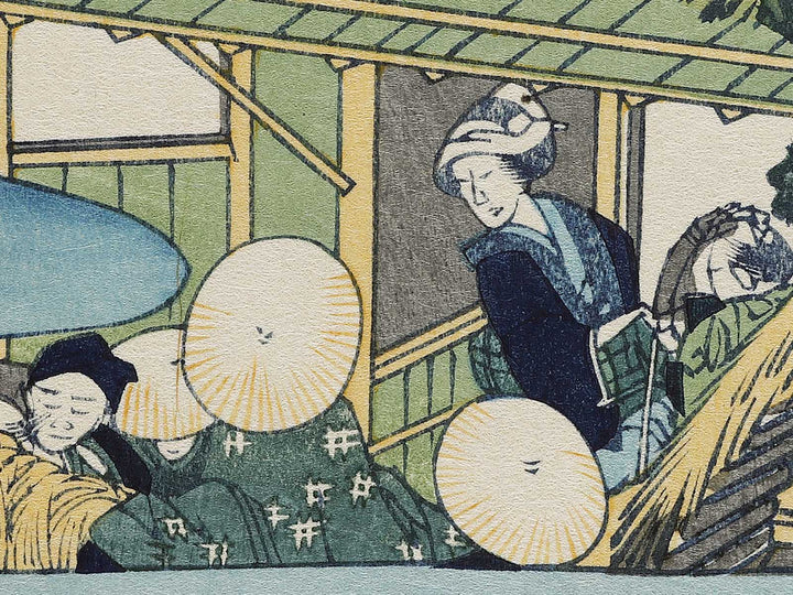 Tokaido sakanoshita kiyotaki kannon from the series Shokoku taki meguri by Katsushika Hokusai, (Large print size) / BJ320-544