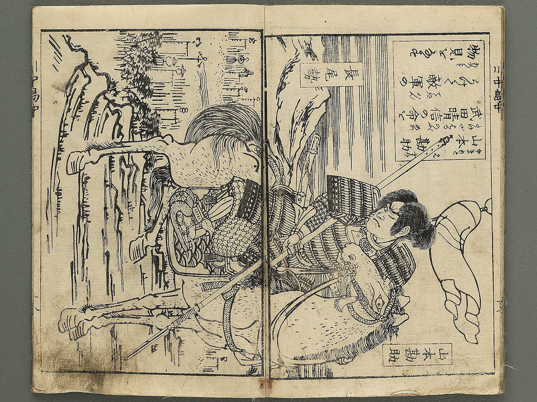 Kawanakajima ryo shogun ki (Chu) by Utagawa Yoshimori / BJ349-188