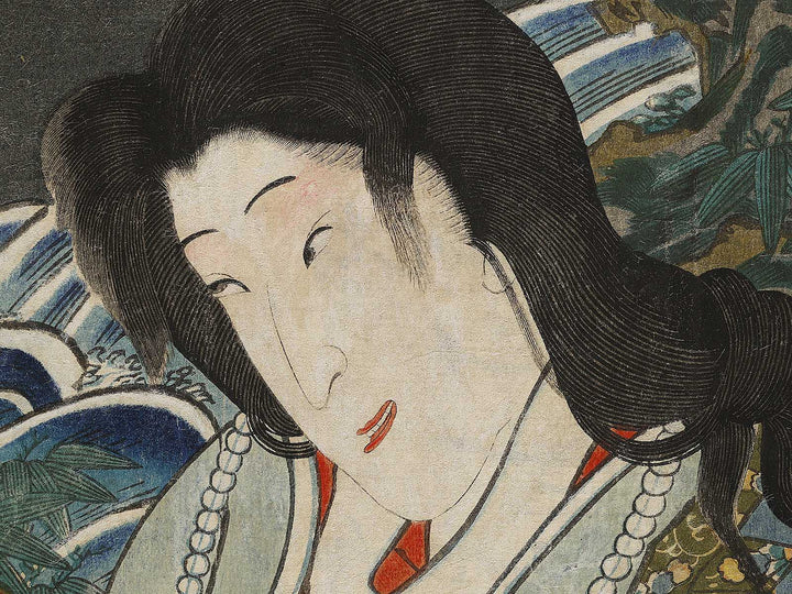 Inu from the series Nazorae eto awase by Utagawa Kunisada(Toyokuni III) / BJ333-291