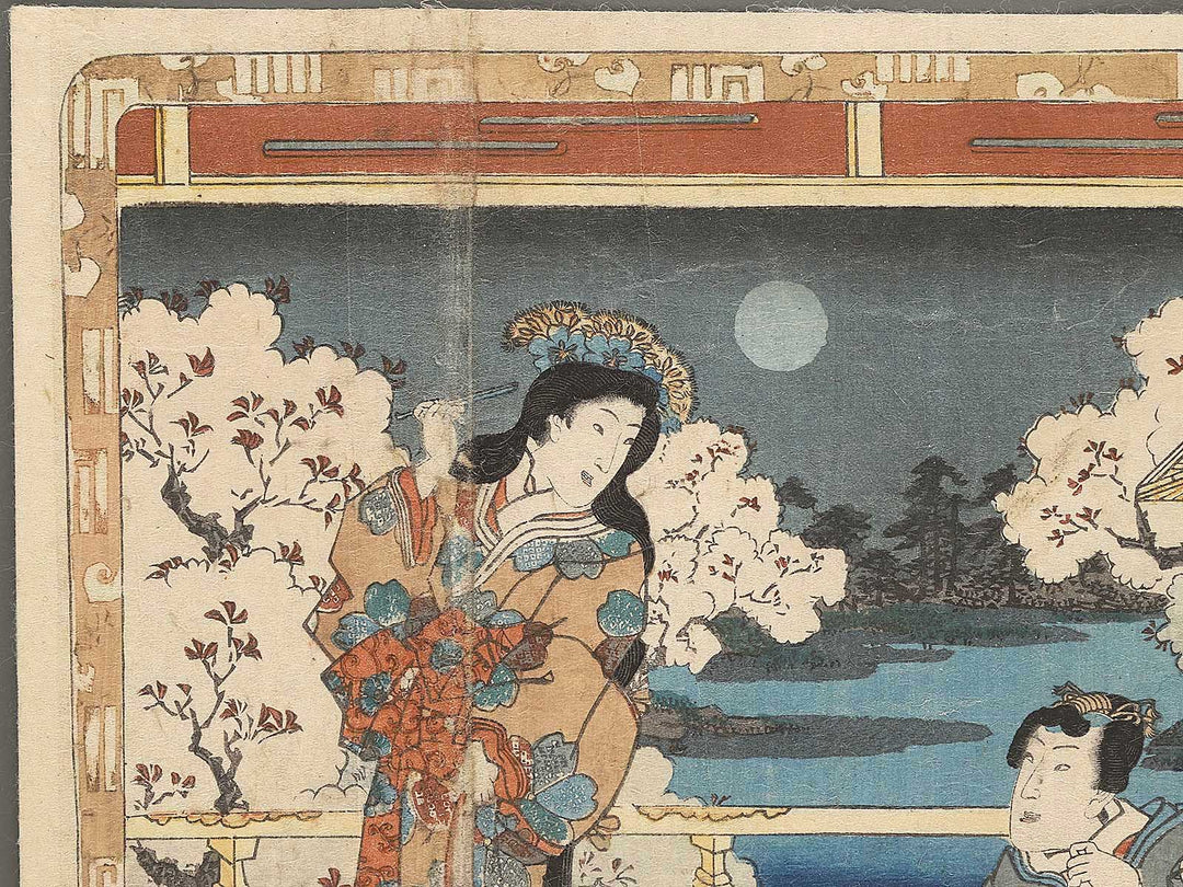 Hachi  from the series Sono sugata yukari no utsushie by Utagawa Kunisada(Toyokuni III) / BJ306-509