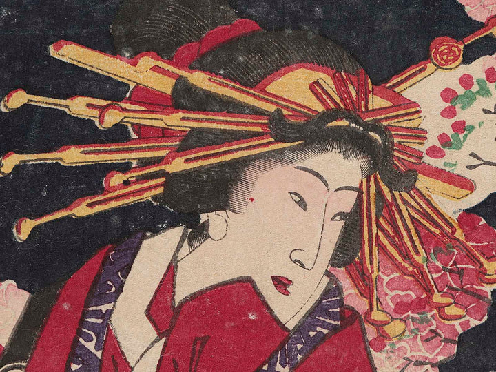 Goseiro uchi Kuzue from the series Seiro sanpukutui by Utagawa Yoshitora / BJ279-006