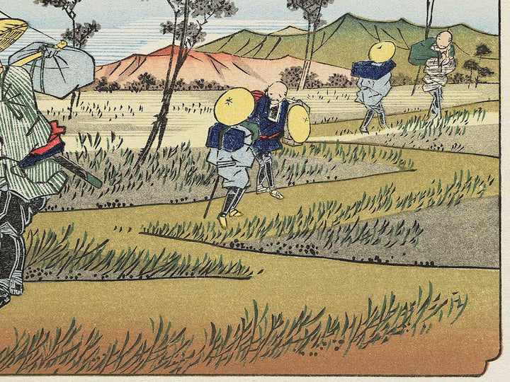 Konosu from the series The Sixty-nine Stations of the Kiso Kaido by Keisai Eisen, (Small print size) / BJ340-501