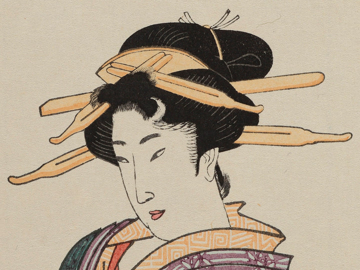 Hono ganshu yaoya oshichi by Utagawa Kunisada(Toyokuni III), (Large print size) / BJ224-364