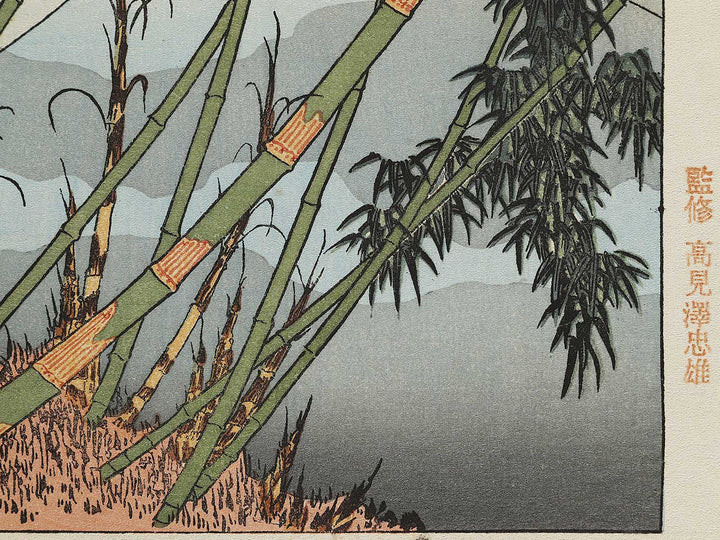 Chikurin no fuji from the series One Hundred Views of Mount Fuji by Katsushika Hokusai, (Medium print size) / BJ327-908