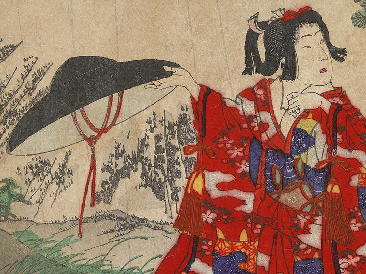 Oiso no tora from the series Azumanishiki chuya kurabe by Yoshu Chikanobu / BJ329-392