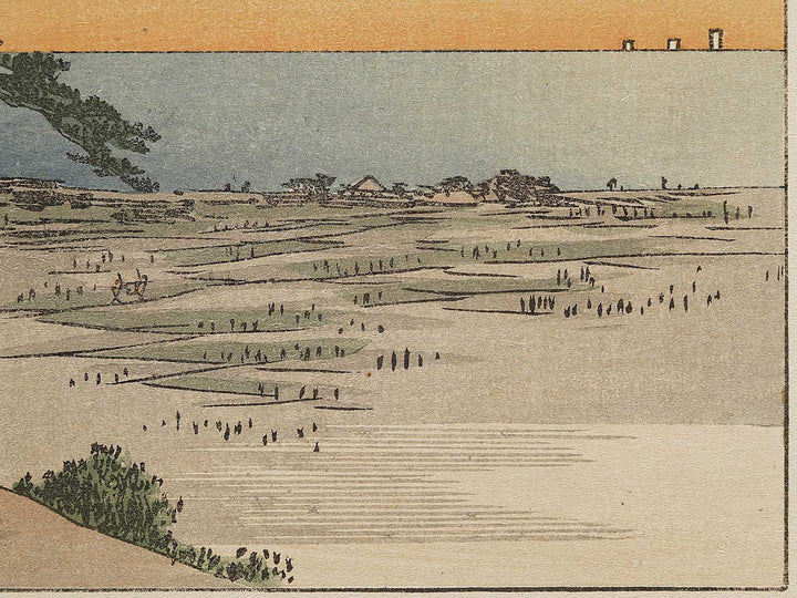 Hakkeizaka yoroikakematsu from the series Ehon edo miyage by Utagawa Hiroshige / BJ332-066