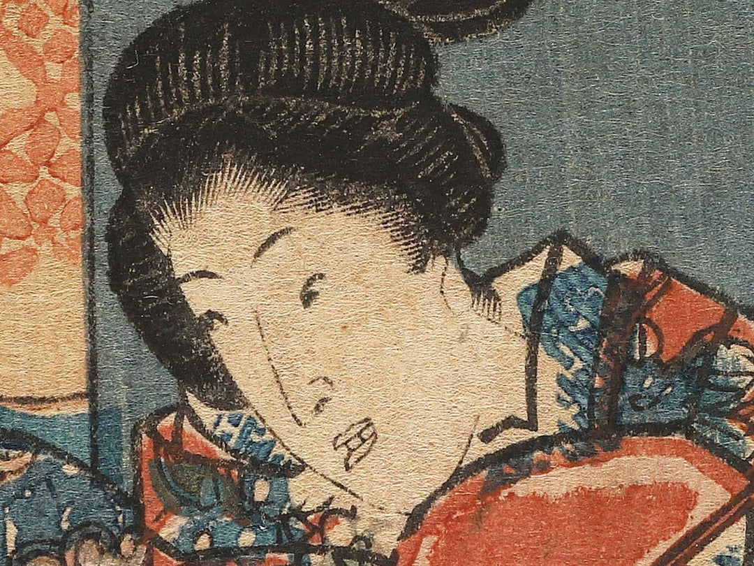 Fujibakama from the series Imagenji nishikie awase by Utagawa Kunisada(Toyokuni III) / BJ301-455