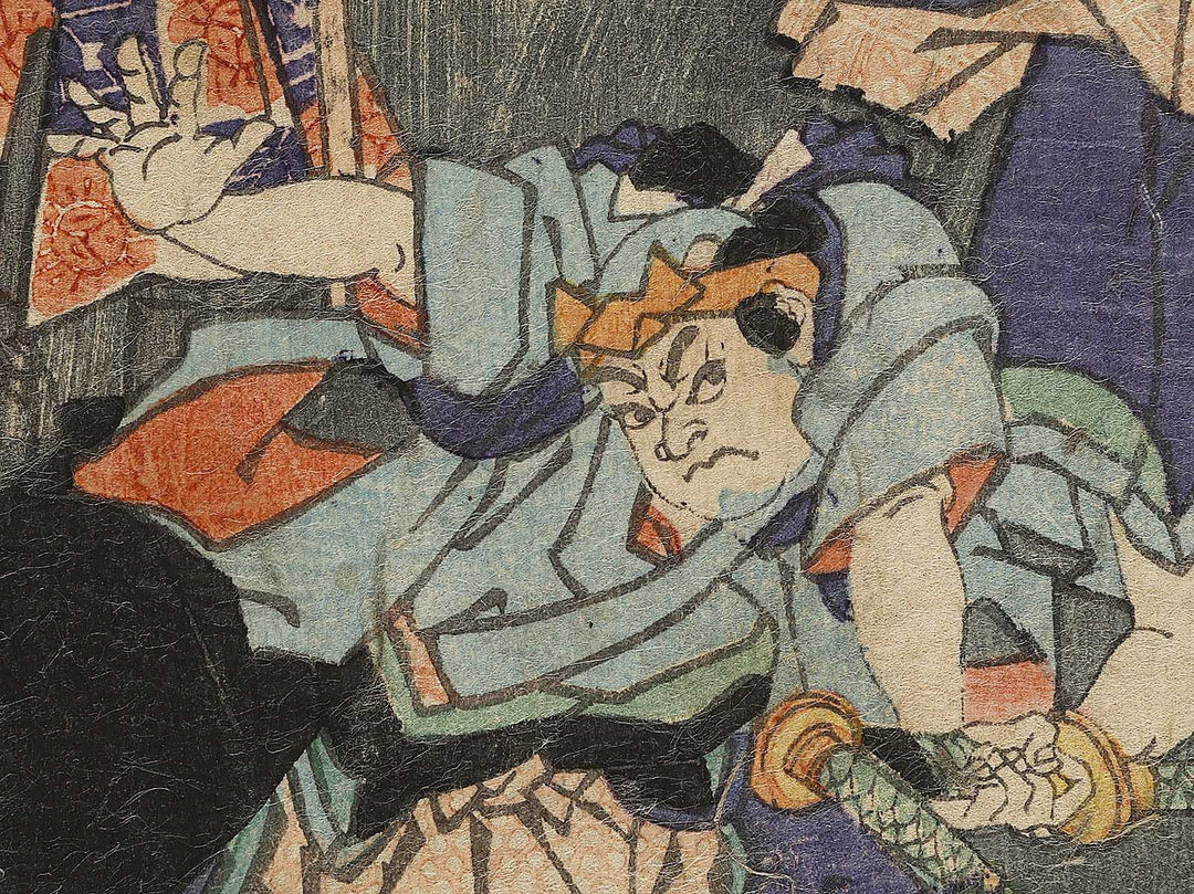 Sandanme from the series Kanadehon Chushingura by Utagawa Yoshifuji / BJ341-110
