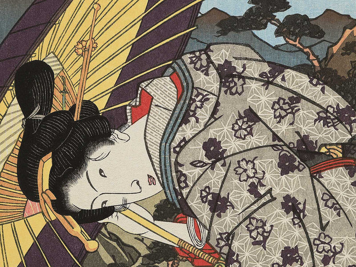 Hisakaeki nijuroku from the series Tokaido Beauties by Keisai Eisen, (Large print size) / BJ346-052