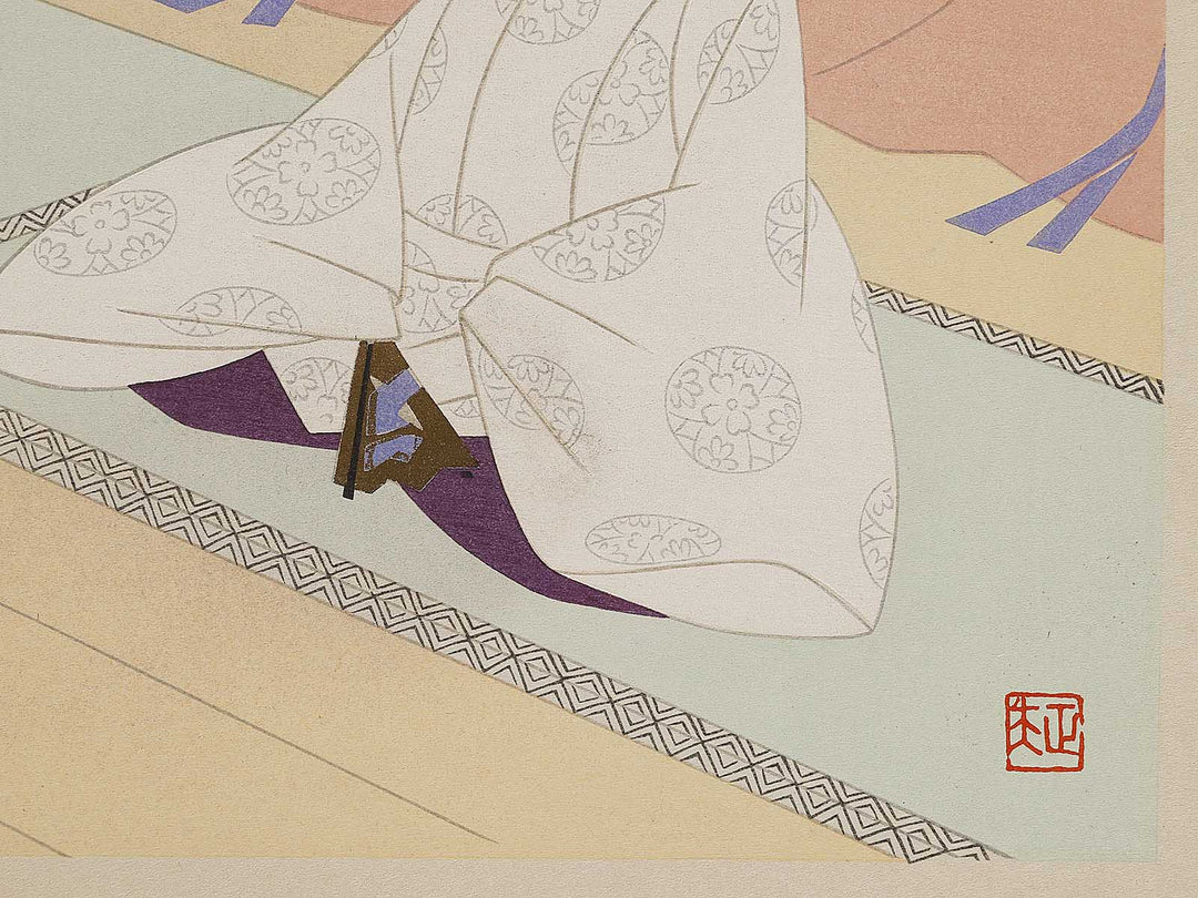 NIOU-MIYA from the series The Tale of Genji by Ebina Masao, (Medium print size) / BJ329-077