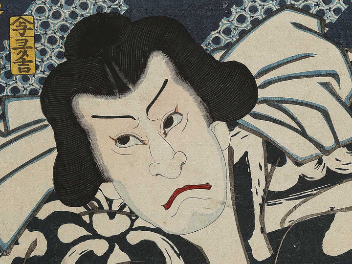 Iwakawa from the series Mitate shusse sumo by Utagawa Kunisada(Toyokuni III) / BJ340-004