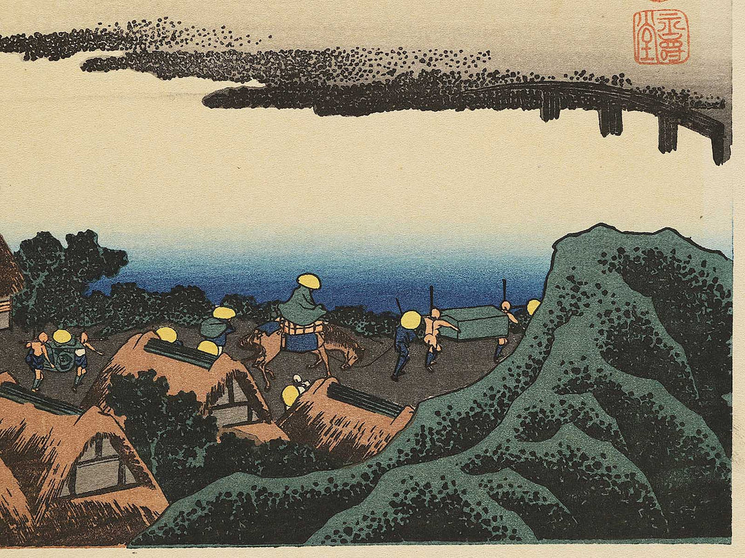 Dawn at Isawa in Kai Province from the series Thirty-six Views of Mount Fuji by Katsushika Hokusai, (Medium print size) / BJ297-822