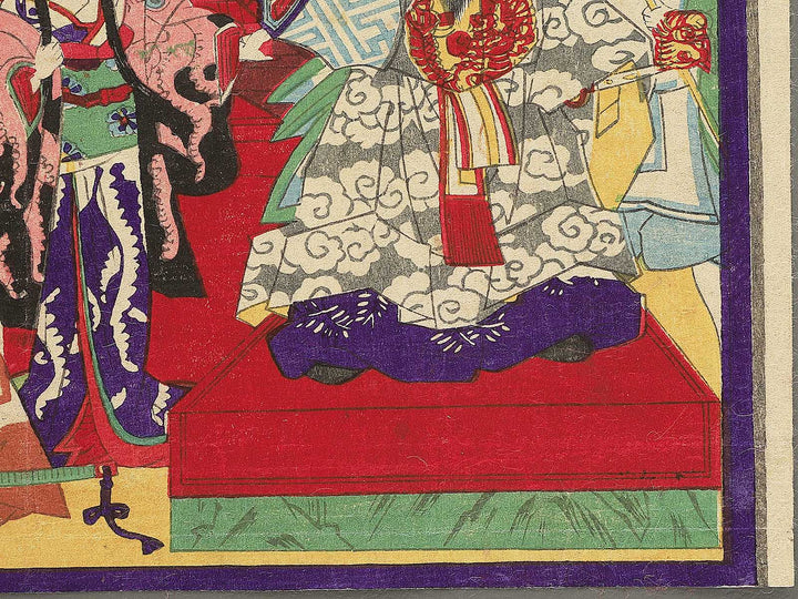 Kabuki actor by Utagawa-school / BJ348-887