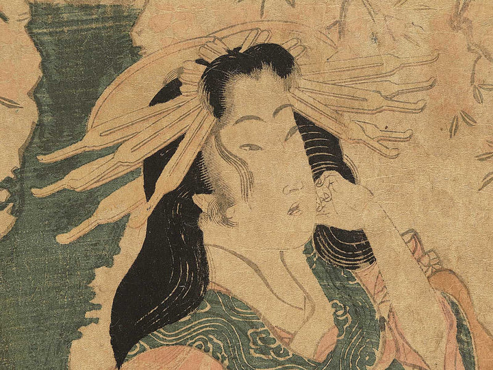 Yayoi from the series Tosei bijin gosekku by Kikukawa Eizan / BJ347-921