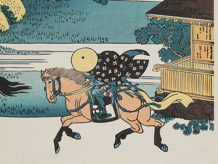 Sekiya Village on the Sumida River from the series Thirty-six Views of Mount Fuji by Katsushika Hokusai, (Medium print size) / BJ301-959