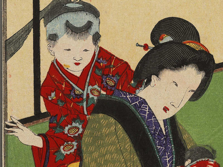 Mekake fuku from the series Azuma fuzoku fuku zukushi by Yoshu Chikanobu / BJ328-531